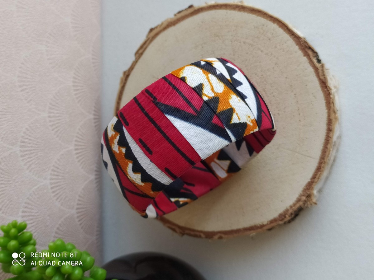 bracelet manchette gros Rouge2 bracelet manchette gros Rouge