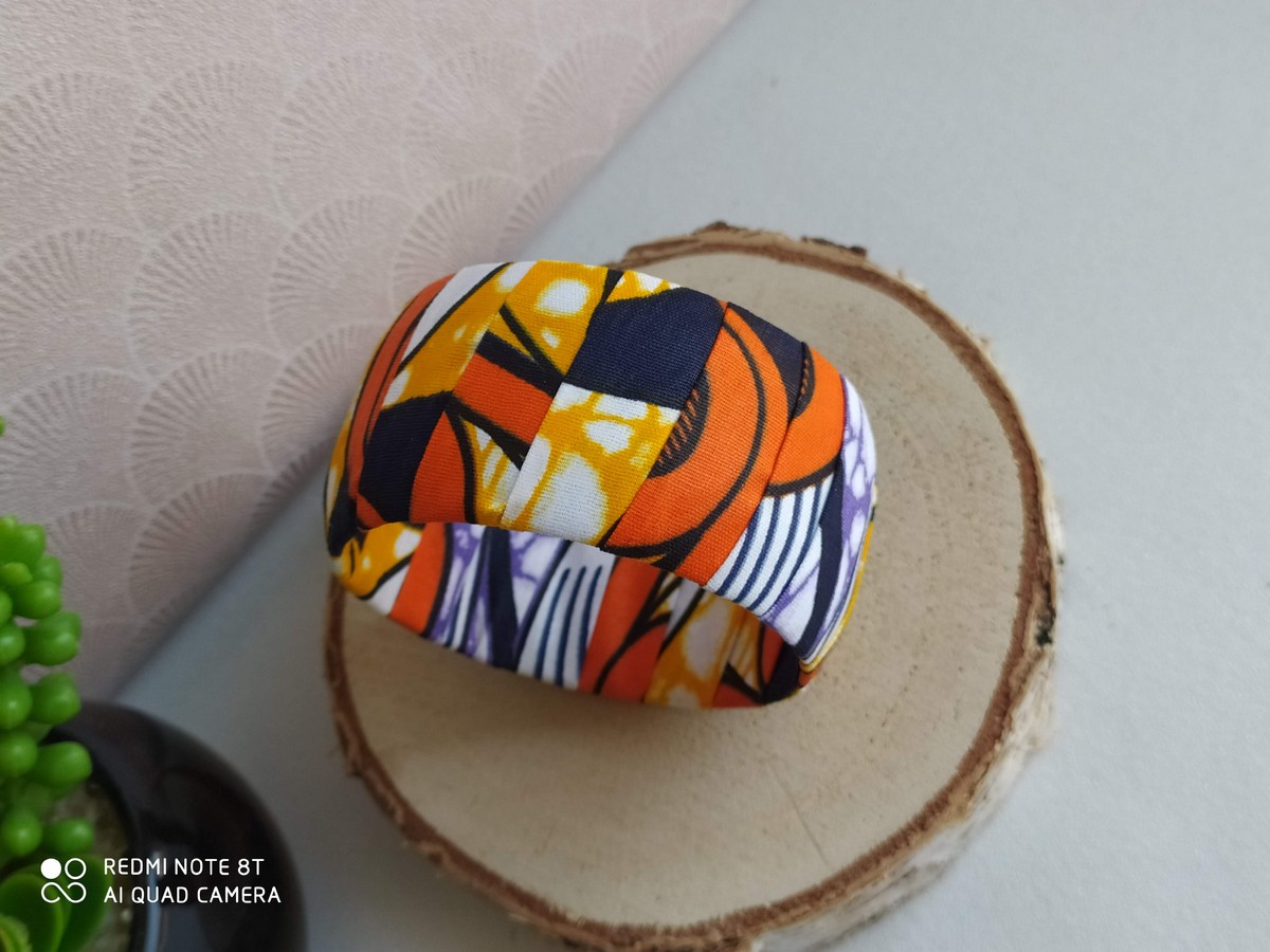bracelet manchette gros orange2 bracelet manchette gros orange