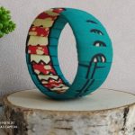 bracelet manchette gros turquoise1