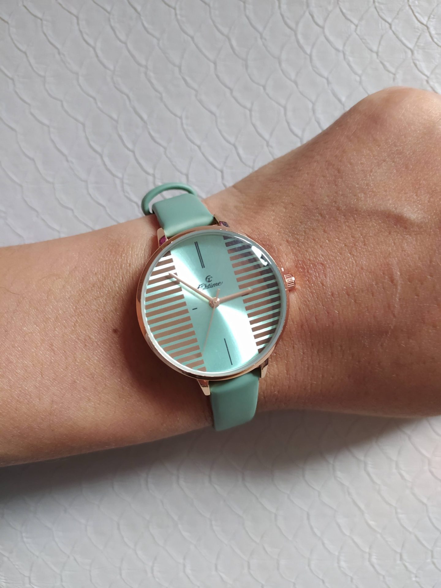 Montre Peigna verte