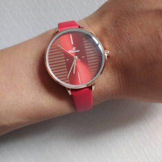 Montre Peigna rouge