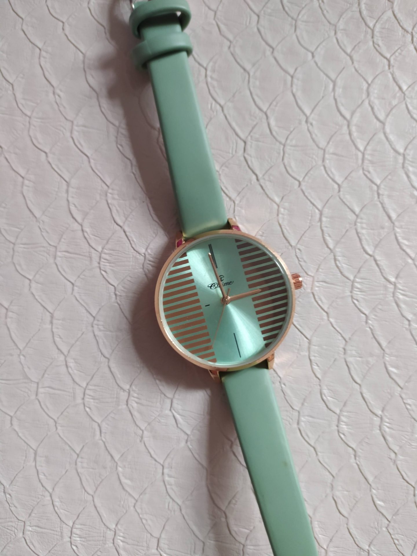 Montre Peigna verte