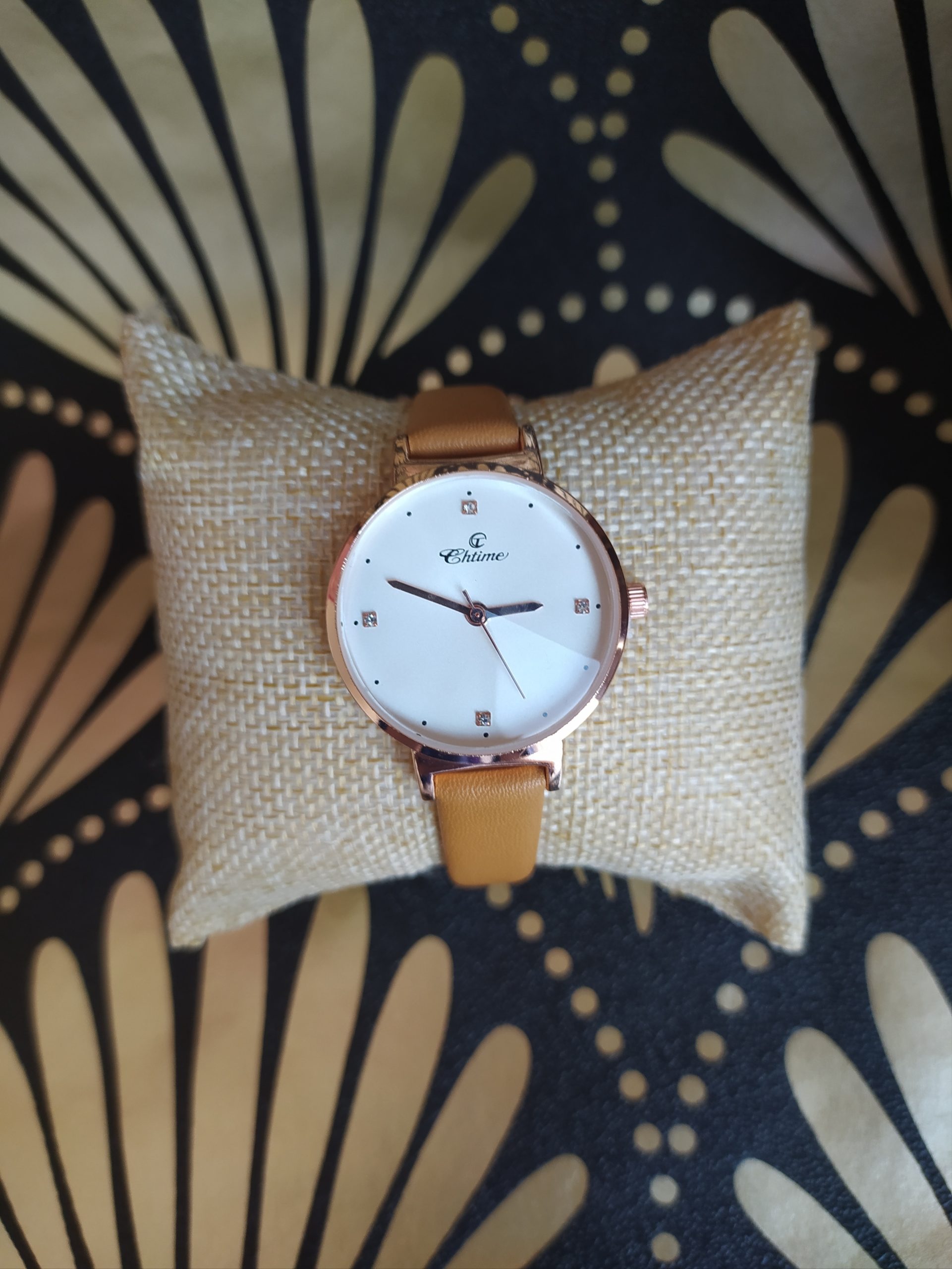 Montre Auber moutarde