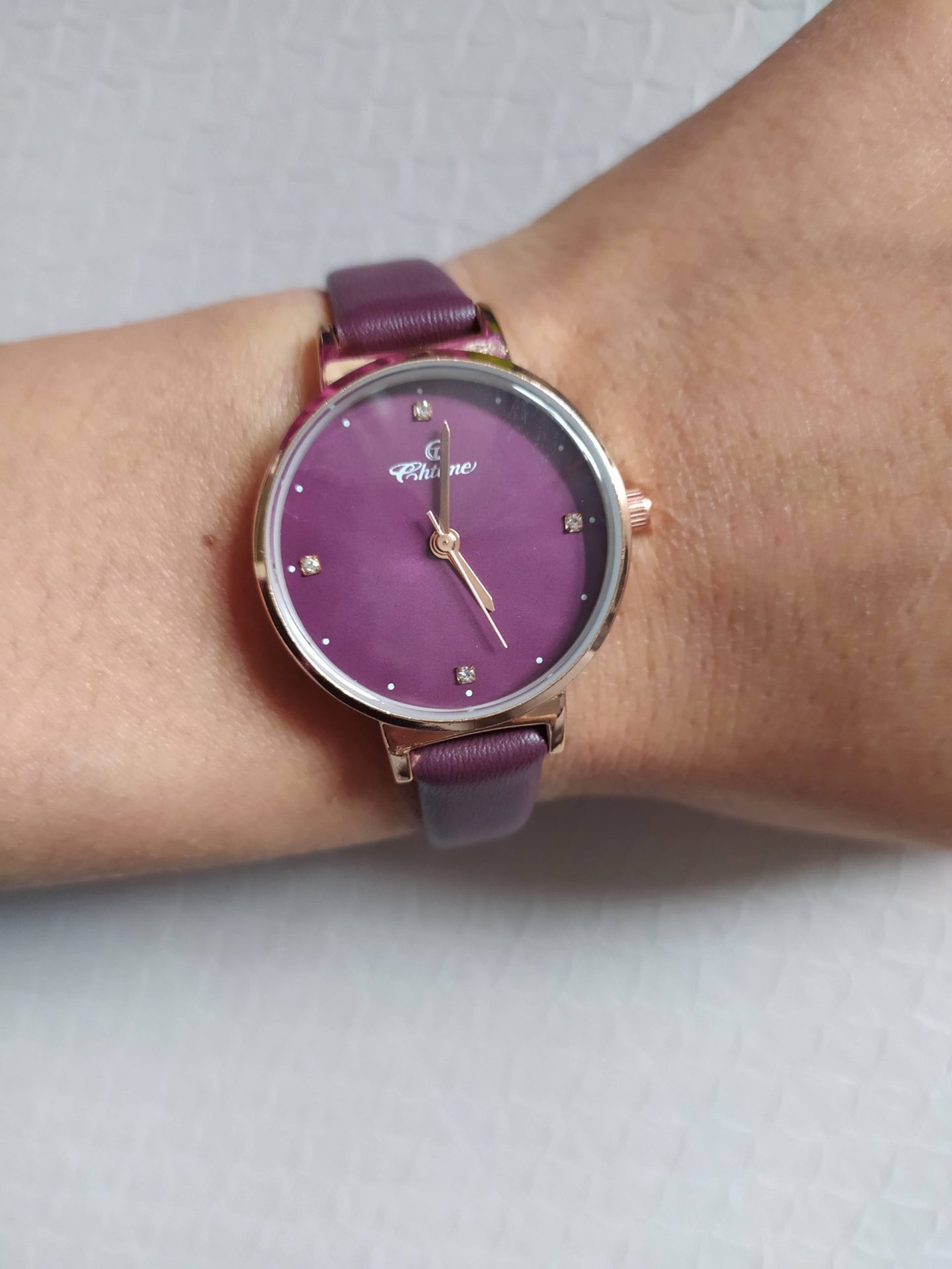 Montre Aubergine (2) Montre-AUBERGINE