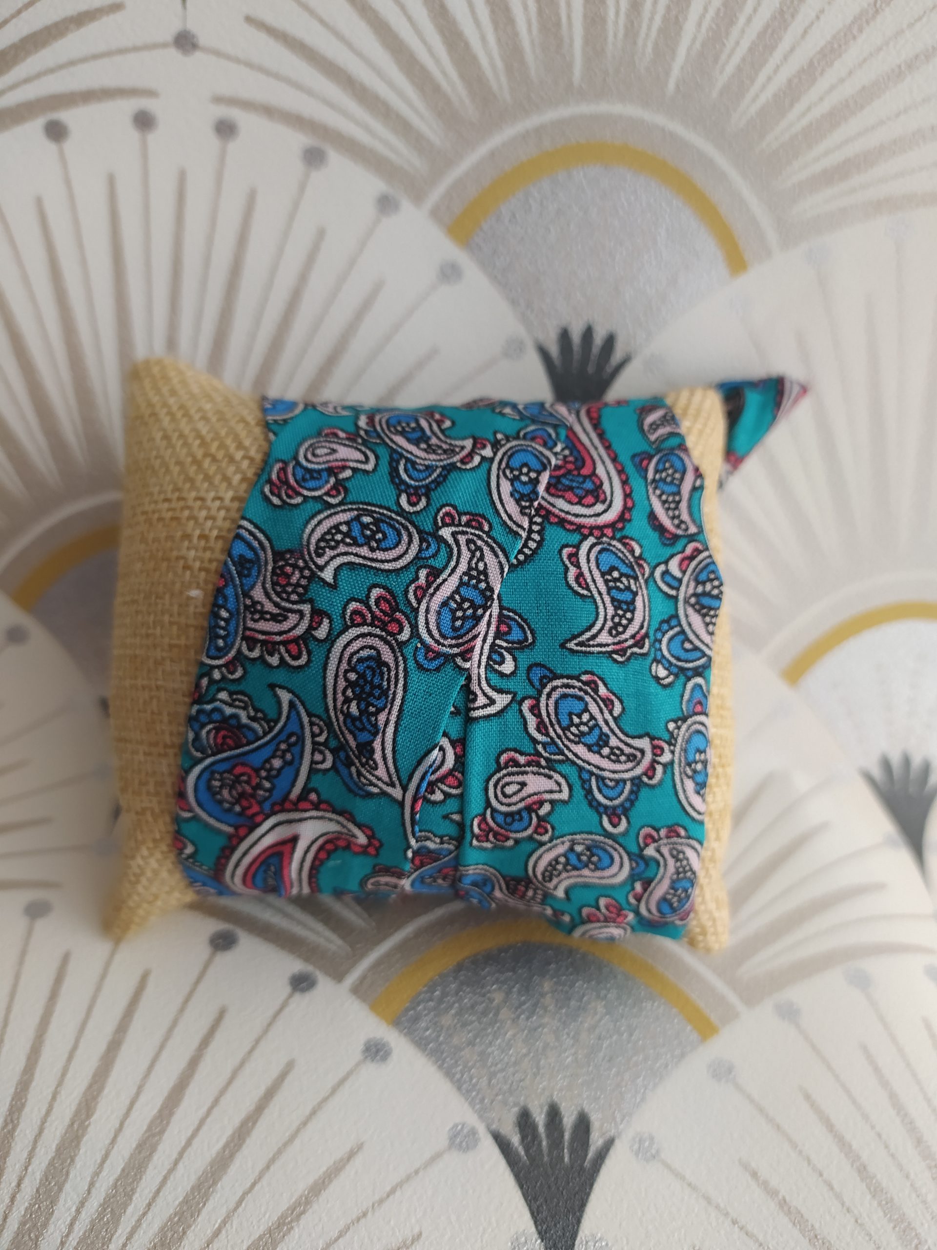 Montre foulard Pina turquoise 3