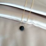 Collier "Boule strass"