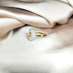 bague en acier inoxydable sonia orné de strass